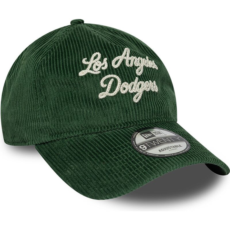 bone-curvo-verde-ajustavel-9twenty-a-frame-cord-script-da-los-angeles-dodgers-mlb-da-new-era