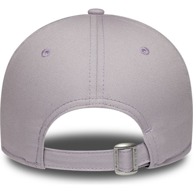 bone-curvo-violeta-claro-ajustavel-para-mulheres-9forty-league-essential-da-los-angeles-dodgers-mlb-da-new-era