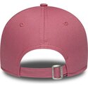 bone-curvo-rosa-ajustavel-para-mulheres-com-logo-rosa-9forty-league-essential-cas-da-new-york-yankees-mlb-da-new-era