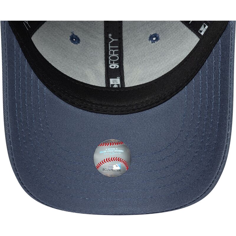 bone-curvo-azul-cinza-ajustavel-para-crianca-9forty-league-essential-da-new-york-yankees-mlb-da-new-era