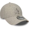 bone-curvo-bege-snapback-com-logo-bege-9forty-winter-da-los-angeles-dodgers-mlb-da-new-era