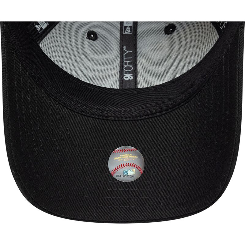 bone-curvo-preto-ajustavel-para-mulheres-9forty-fruit-icon-cherry-da-los-angeles-dodgers-mlb-da-new-era