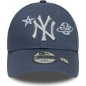 bone-curvo-azul-ajustavel-para-crianca-9forty-space-glow-in-the-dark-da-new-york-yankees-mlb-da-new-era