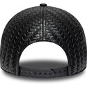 bone-curvo-preto-snapback-com-logo-preto-9forty-pu-weave-da-new-york-yankees-mlb-da-new-era