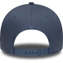 bone-curvo-azul-snapback-com-logo-azul-marinho-e-frame-league-essential-da-new-york-yankees-mlb-da-new-era