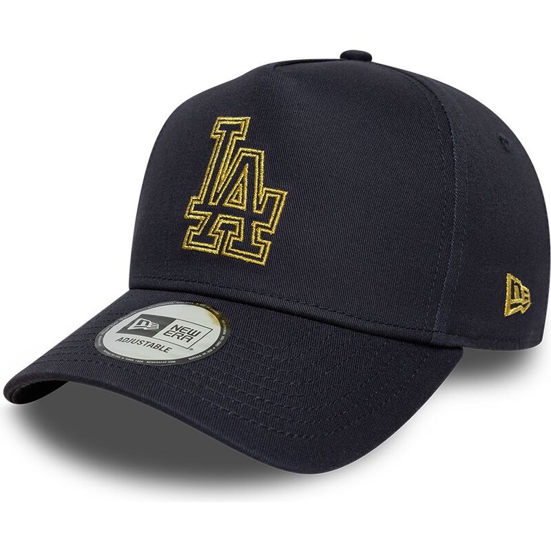 bone-curvo-azul-marinho-snapback-com-logo-dourado-e-frame-metallic-outline-da-los-angeles-dodgers-mlb-da-new-era