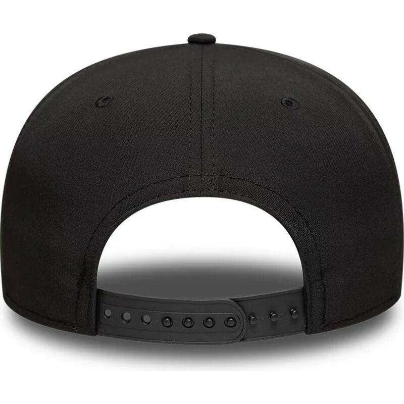 bone-curvo-preto-snapback-com-logo-vermelho-9seventy-stretch-snap-gradient-da-stade-toulousain-top-14-da-new-era