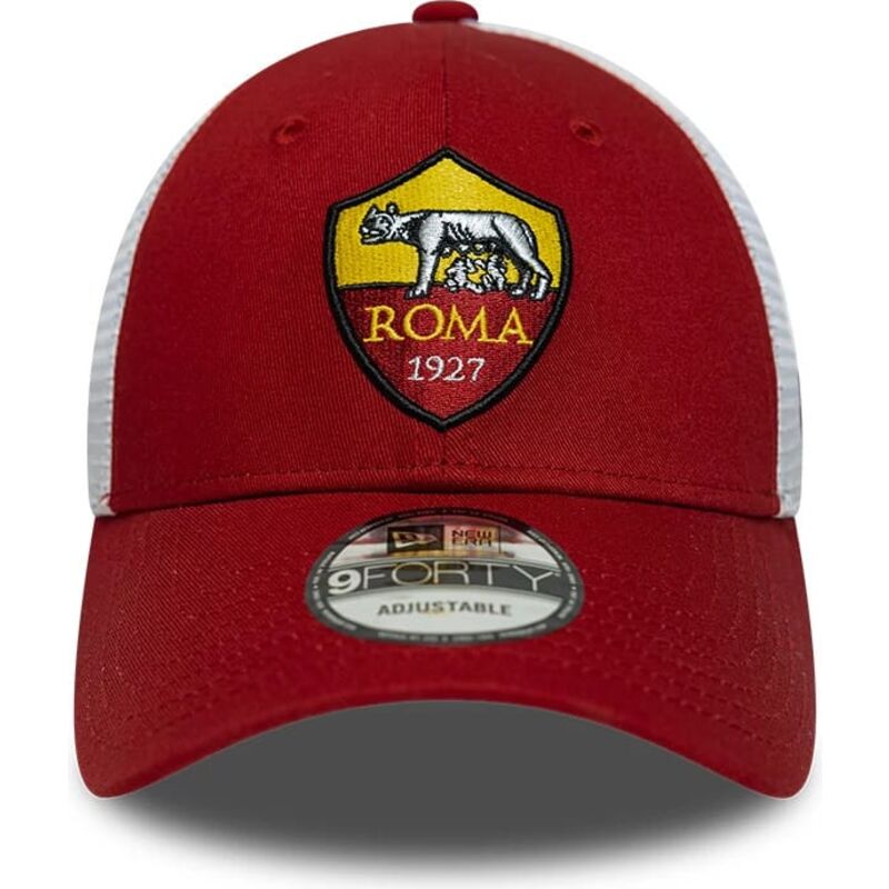 bone-trucker-vermelho-e-branco-ajustavel-9forty-league-da-associazione-sportiva-roma-serie-a-da-new-era