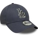 bone-curvo-cinza-ajustavel-9forty-outline-camo-da-los-angeles-dodgers-mlb-da-new-era