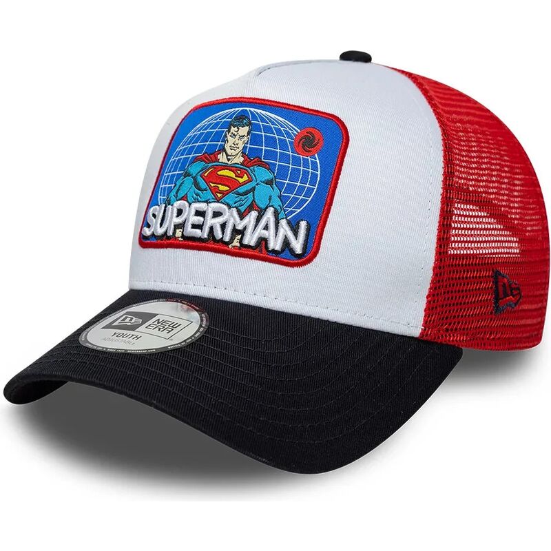 bone-trucker-multicolor-para-crianca-a-frame-patch-da-superman-dc-comics-da-new-era