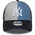 bone-curvo-multicolor-ajustavel-para-crianca-9forty-colourblock-da-new-york-yankees-mlb-da-new-era