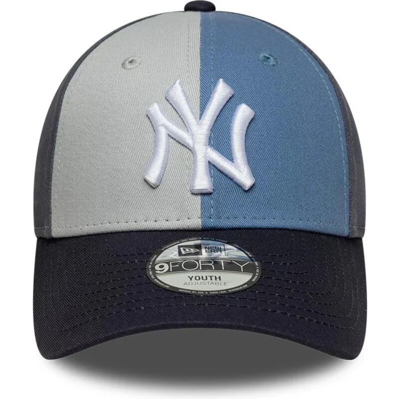 bone-curvo-multicolor-ajustavel-para-crianca-9forty-colourblock-da-new-york-yankees-mlb-da-new-era