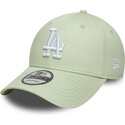 bone-curvo-verde-claro-ajustavel-9forty-league-ess-9forty-league-essential-da-los-angeles-dodgers-mlb-da-new-era