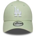 bone-curvo-verde-claro-ajustavel-9forty-league-ess-9forty-league-essential-da-los-angeles-dodgers-mlb-da-new-era