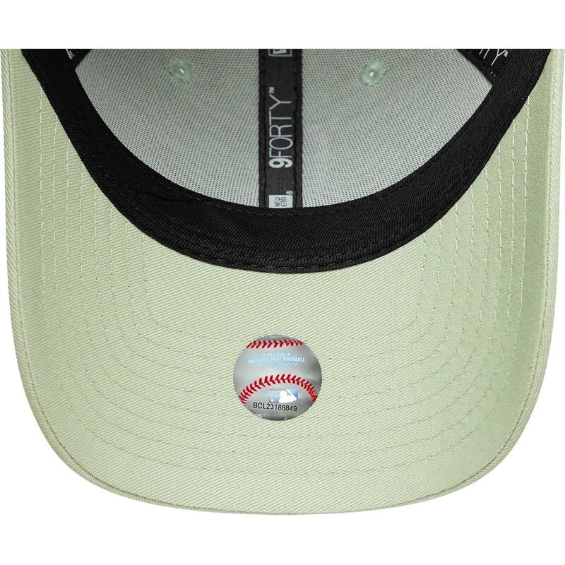 bone-curvo-verde-claro-ajustavel-9forty-league-ess-9forty-league-essential-da-los-angeles-dodgers-mlb-da-new-era