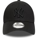 bone-curvo-preto-ajustavel-com-logo-preto-9forty-league-essential-da-new-york-yankees-mlb-da-new-era