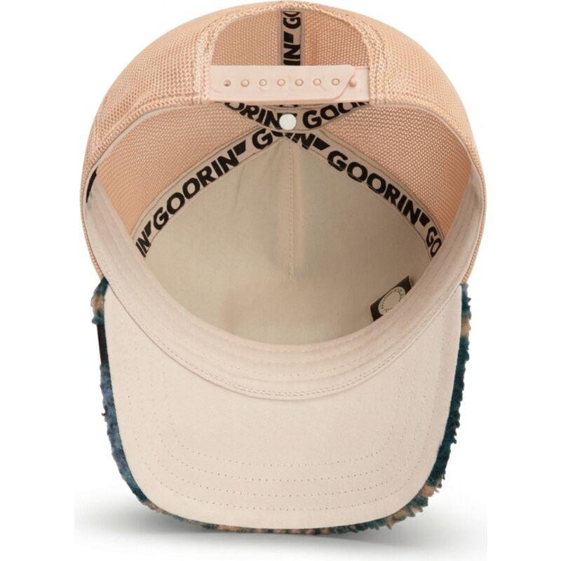 bone-trucker-verde-e-bege-coelho-da-pelucia-bunny-double-stuffed-the-farm-da-goorin-bros