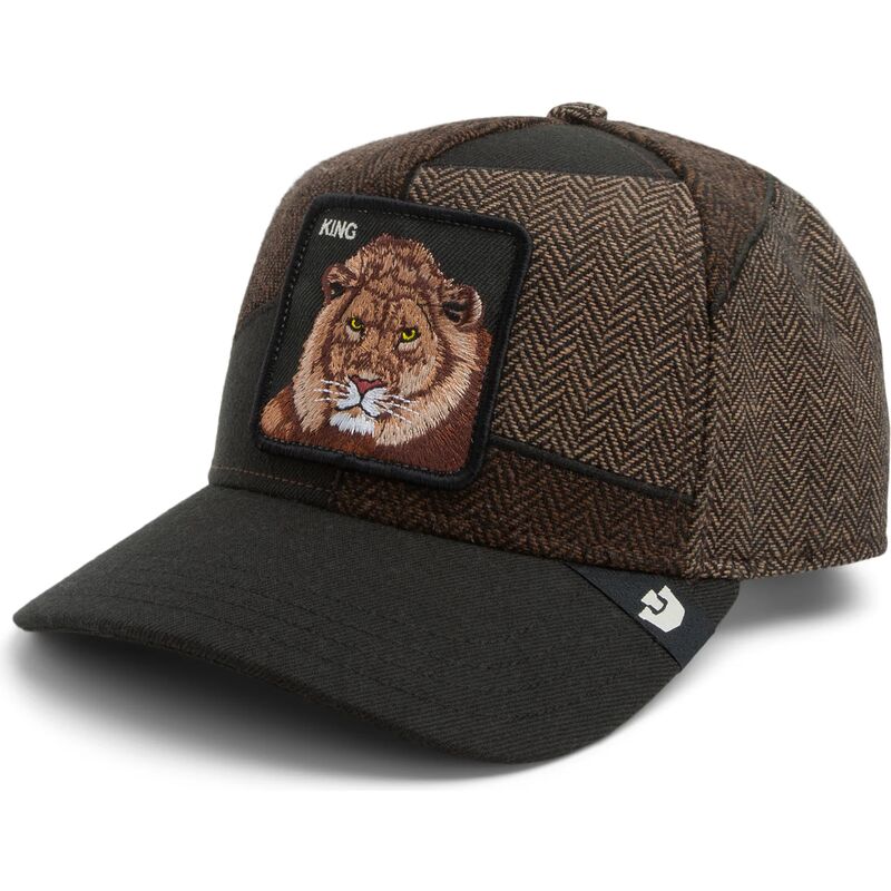 bone-curvo-castanho-snapback-leao-sartorial-king-patchwork-the-farm-da-goorin-bros