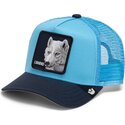 bone-trucker-azul-para-crianca-lobo-legend-wolf-original-recipe-the-farm-da-goorin-bros