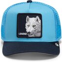 bone-trucker-azul-para-crianca-lobo-legend-wolf-original-recipe-the-farm-da-goorin-bros