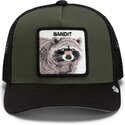 bone-trucker-verde-e-preto-para-crianca-guaxinim-bandit-original-recipe-the-farm-da-goorin-bros