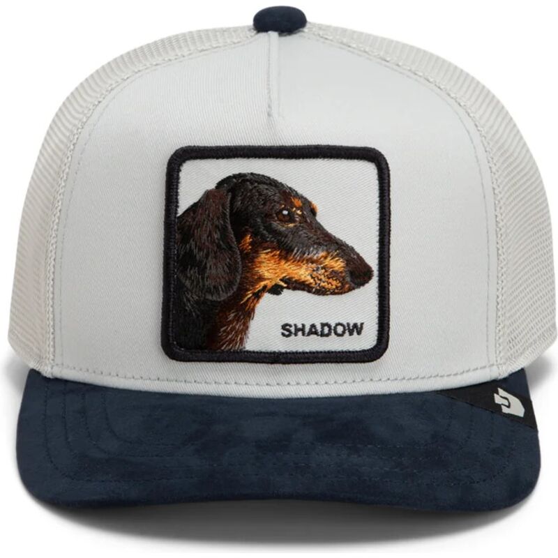 bone-trucker-azul-e-bege-para-crianca-cao-suede-shadow-original-recipe-the-farm-da-goorin-bros bone-trucker-azul-e-bege-para-crianca-cao-suede-shadow-original-recipe-the-farm-da-goorin-bros