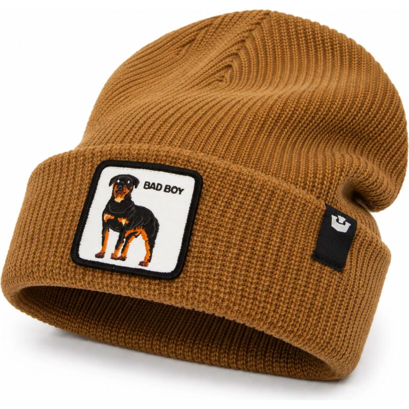 gorro-castanho-para-crianca-rottweiler-the-bad-boy-original-recipe-the-farm-da-goorin-bros