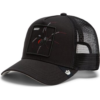 Boné trucker preto aranha Over the Line Spider Out Of Bounds Daddy The Farm da Goorin Bros.
