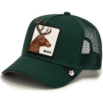 Boné trucker verde cervo Over the Line Buck Out Of Bounds The Farm da Goorin Bros.