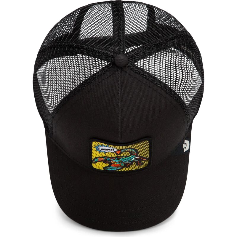 bone-trucker-preto-escorpiao-deadly-scorpion-pop-art-strikes-back-the-farm-da-goorin-bros