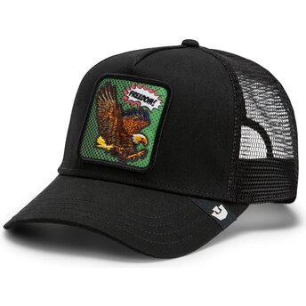 Boné trucker preto águia Freedom Eagle Pop Art Strikes Back The Farm da Goorin Bros.