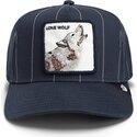 bone-trucker-azul-marinho-lobo-pinstripe-lone-wolf-playmakers-the-farm-da-goorin-bros