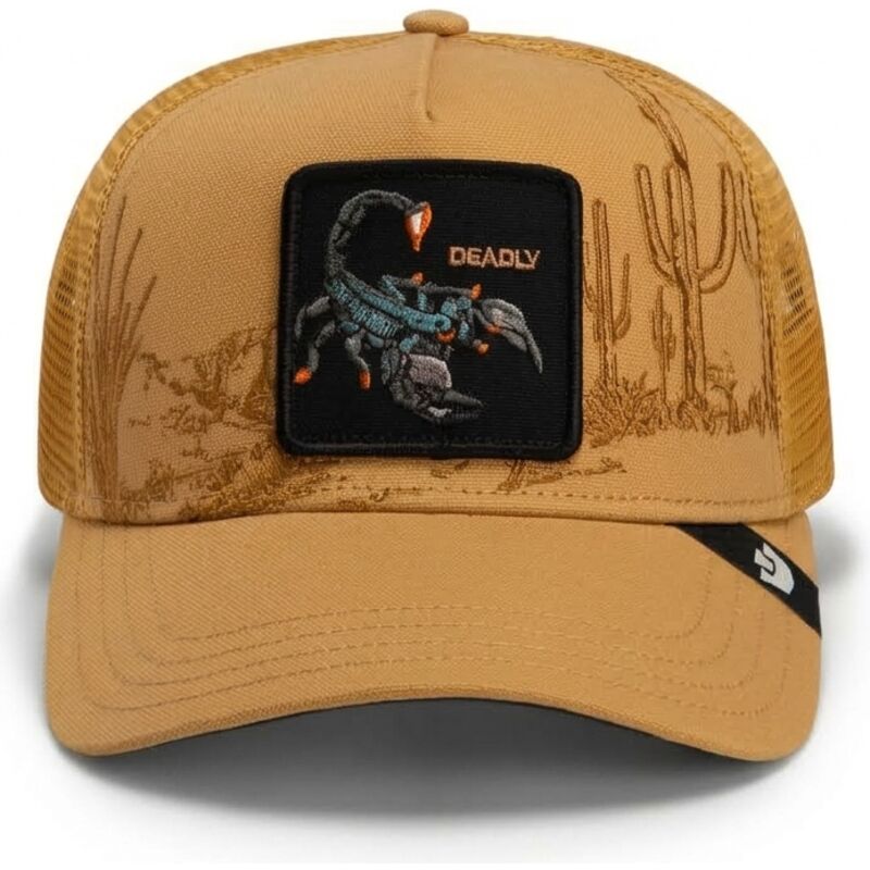 bone-trucker-castanho-escorpiao-scorpion-badlands-deadly-the-farm-da-goorin-bros bone-trucker-castanho-escorpiao-scorpion-badlands-deadly-the-farm-da-goorin-bros