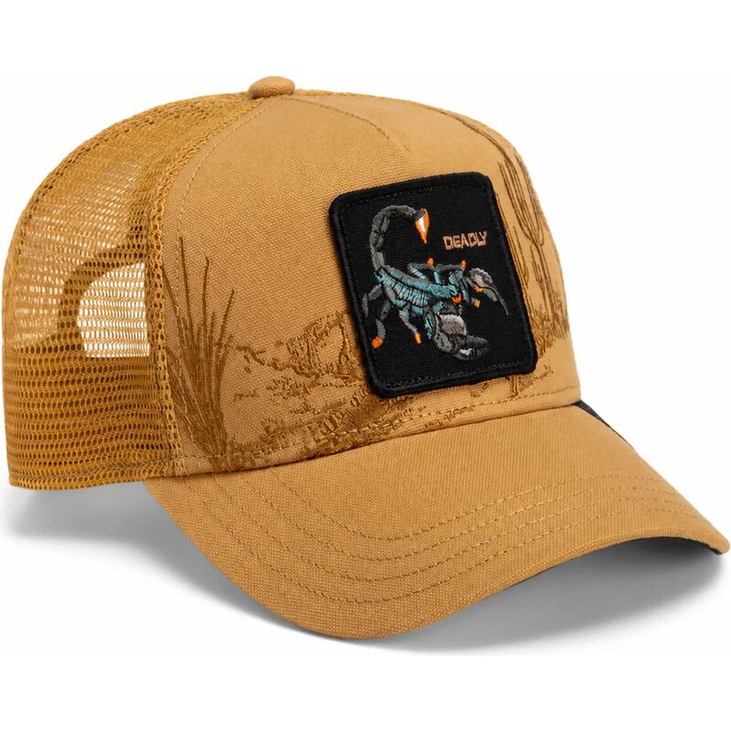 bone-trucker-castanho-escorpiao-scorpion-badlands-deadly-the-farm-da-goorin-bros bone-trucker-castanho-escorpiao-scorpion-badlands-deadly-the-farm-da-goorin-bros