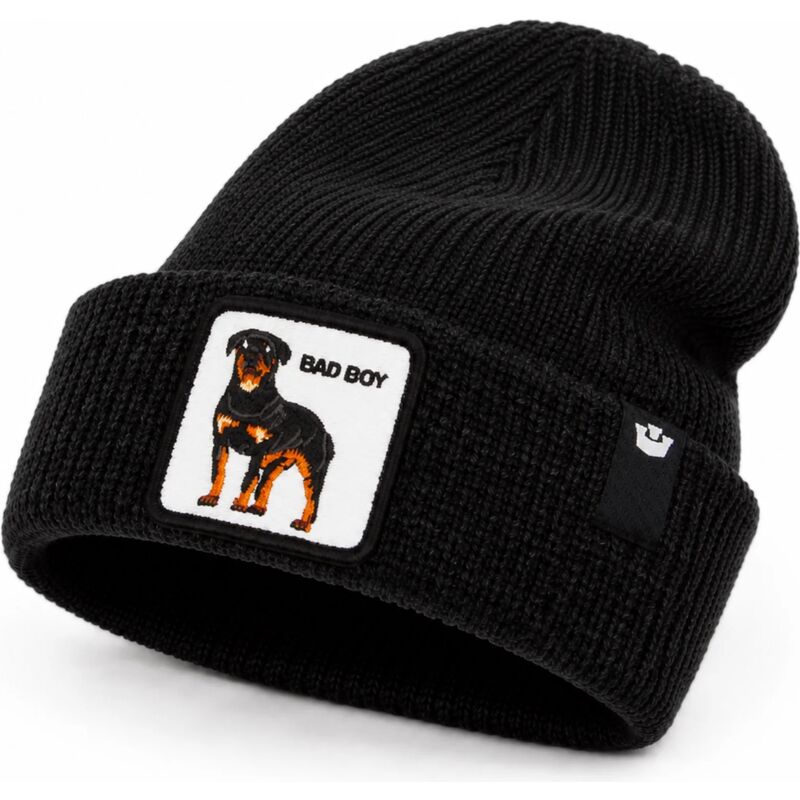 gorro-preto-rottweiler-the-bad-boy-dog-original-recipe-the-farm-da-goorin-bros