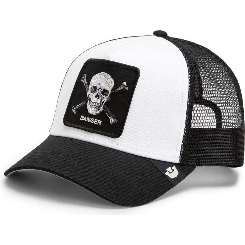 bone-trucker-preto-e-branco-caveira-danger-skull-and-crossbones-original-recipe-the-farm-da-goorin-bros