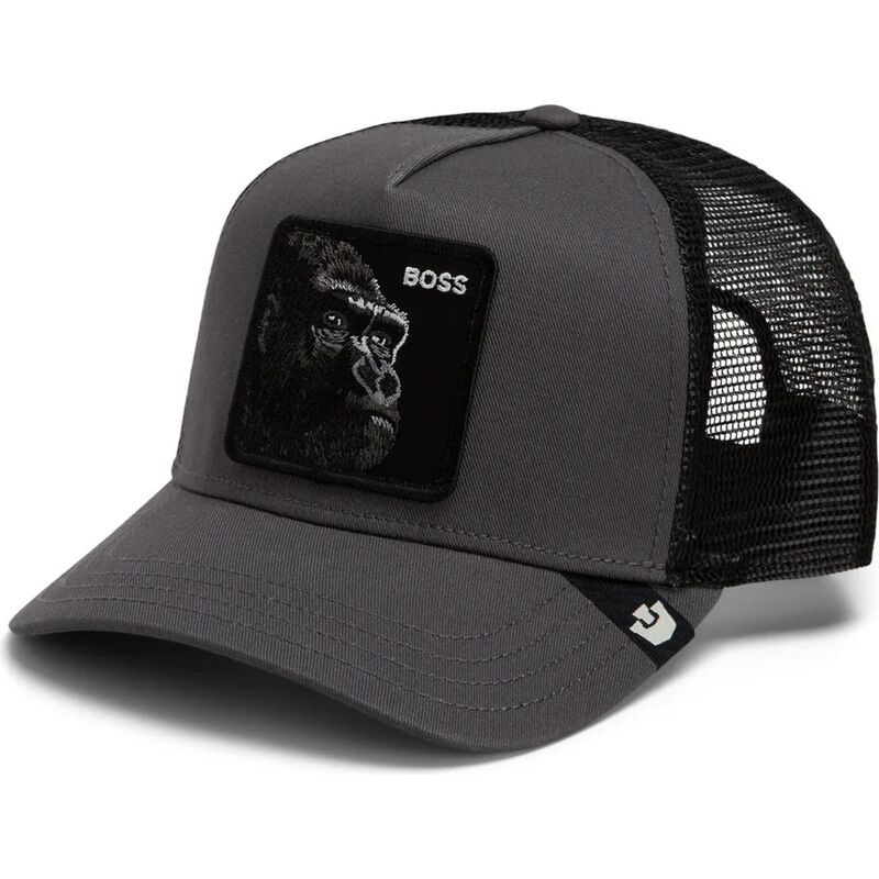 bone-trucker-cinza-e-preto-gorila-the-boss-original-recipe-the-farm-da-goorin-bros