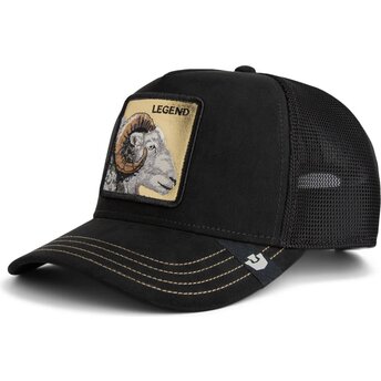 Boné trucker preto cabra Golden Legend Original Recipe The Farm da Goorin Bros.