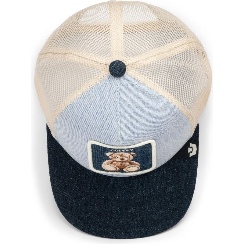 bone-trucker-azul-urso-da-pelucia-cuddly-denim-after-dark-the-farm-da-goorin-bros