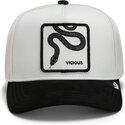 bone-trucker-branco-e-preto-serpente-digital-vicious-split-decision-the-farm-da-goorin-bros