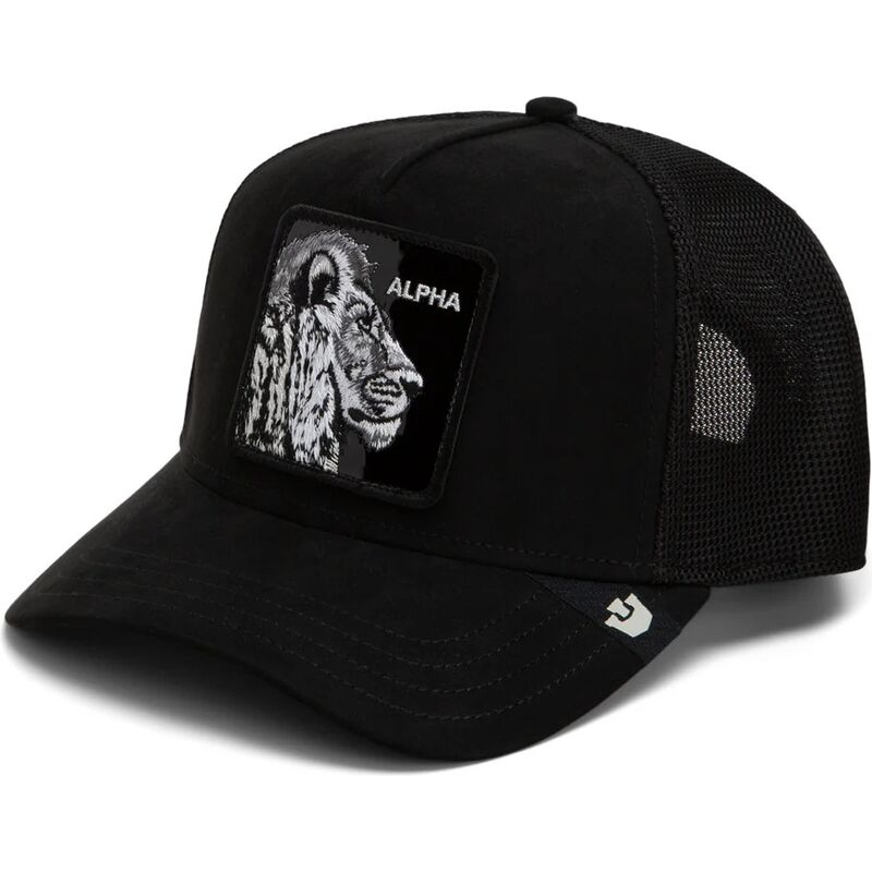 bone-trucker-preto-leao-black-out-lion-blackened-metallic-alpha-the-farm-da-goorin-bros bone-trucker-preto-leao-black-out-lion-blackened-metallic-alpha-the-farm-da-goorin-bros