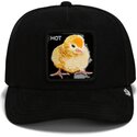 bone-trucker-preto-pinto-black-out-chick-blackened-metallic-hot-the-farm-da-goorin-bros