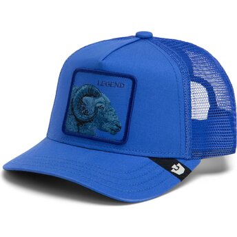 Boné trucker azul cabra Tonal Legend Full Intent The Farm da Goorin Bros.