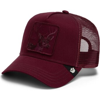 Boné trucker grená cervo Tonal Bae Full Intent The Farm da Goorin Bros.