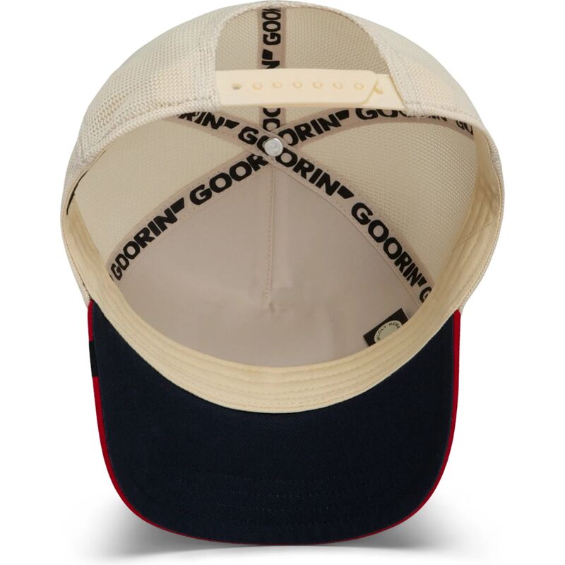 bone-trucker-vermelho-e-bege-galo-the-suede-rooster-microsuede-cock-the-farm-da-goorin-bros
