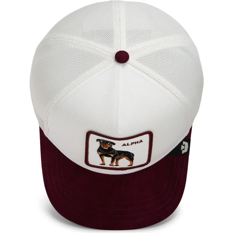 bone-trucker-branco-e-grena-rottweiler-suede-alpha-microsuede-the-farm-da-goorin-bros