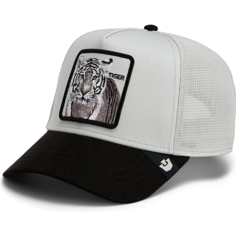 bone-trucker-cinza-e-preto-tigre-suede-tiger-microsuede-the-farm-da-goorin-bros