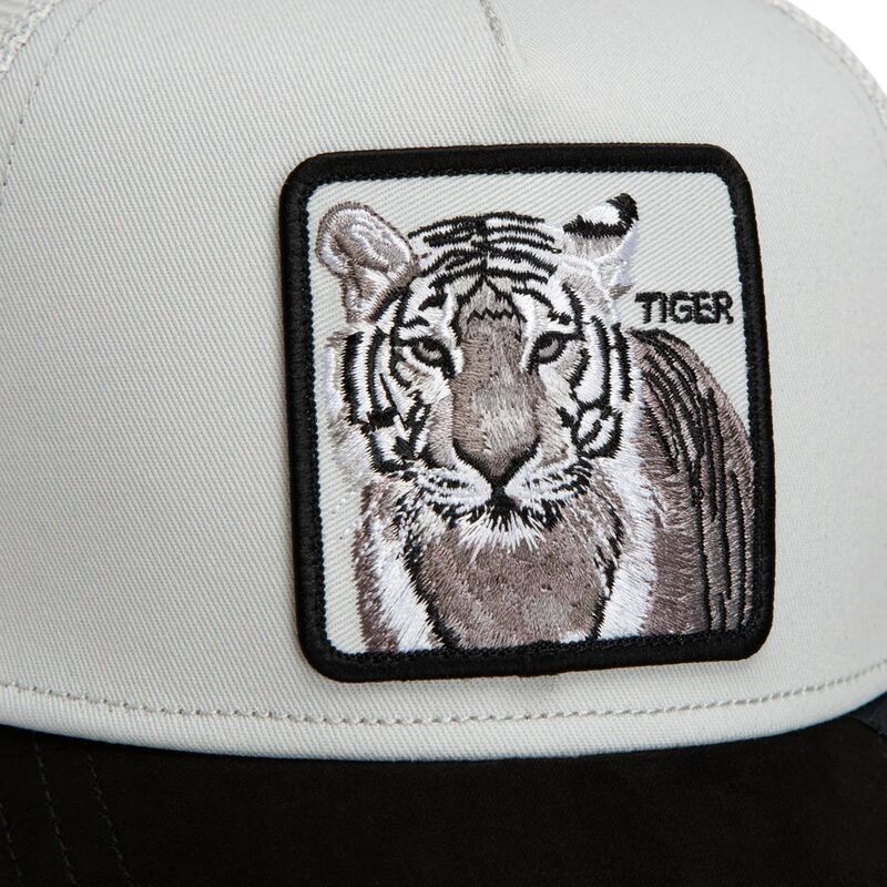 bone-trucker-cinza-e-preto-tigre-suede-tiger-microsuede-the-farm-da-goorin-bros
