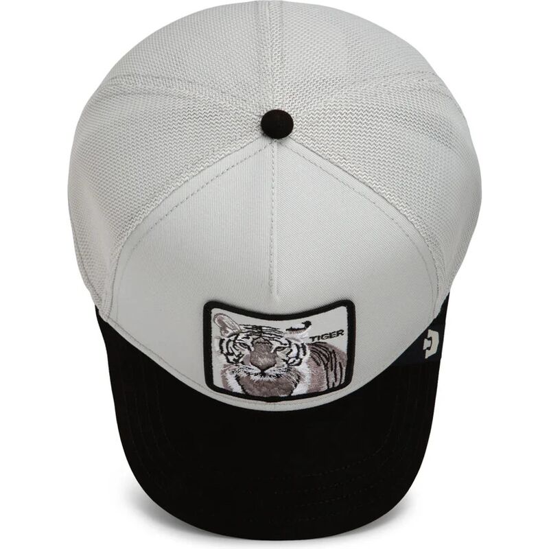 bone-trucker-cinza-e-preto-tigre-suede-tiger-microsuede-the-farm-da-goorin-bros
