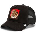 bone-trucker-preto-e-vermelho-leao-re-leaone-rosso-microsuede-king-the-farm-da-goorin-bros